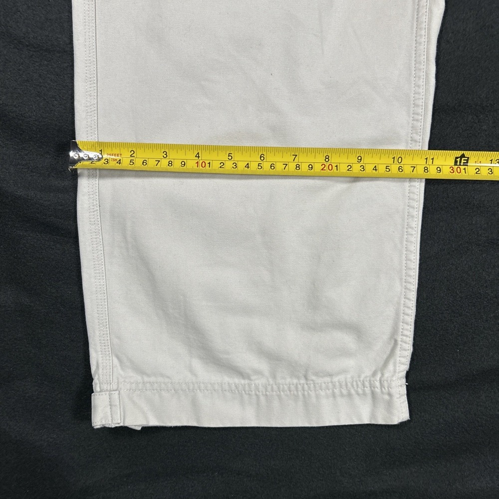 Vintage Gap‎ Standard Cargo Pants Mens 33x30 Khaki Cotton Loose Utility Baggy - Picture 11 of 11